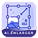 Логотип AI Image Enlarger