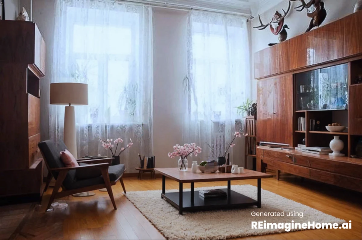 Генерация нового интерьера в REimagine Home